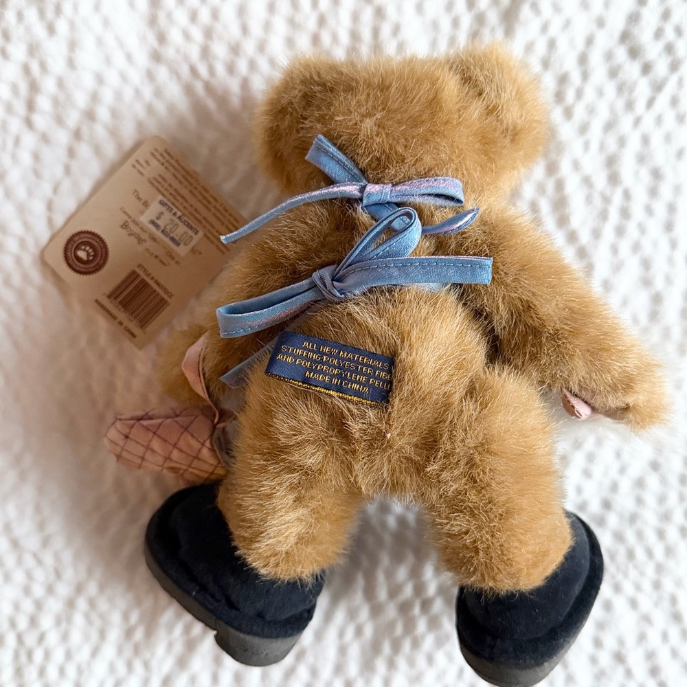 Vintage Retired Boyds Bear Dustina Do It All Domestic Diva Bear The Head Bean - Picture 2 of 6